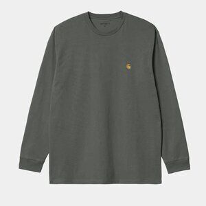 Carhartt WIP Chase Long Sleeve T-Shirt in Thyme